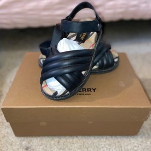 Little Girls Burberry Sandals